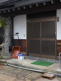 玄関風除室工事