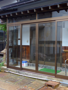 玄関風除室工事