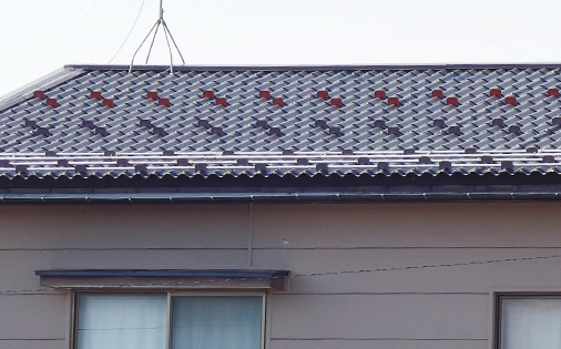 屋根融雪温水循環方式工事